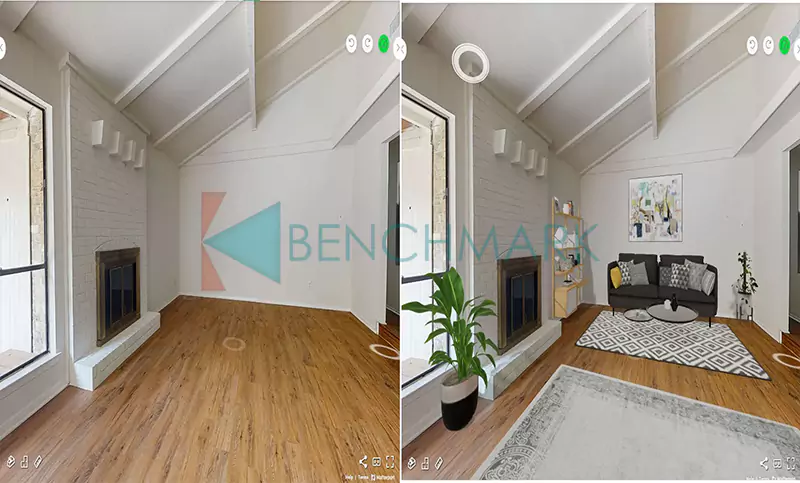 Virtual Staging in Matterport Tours